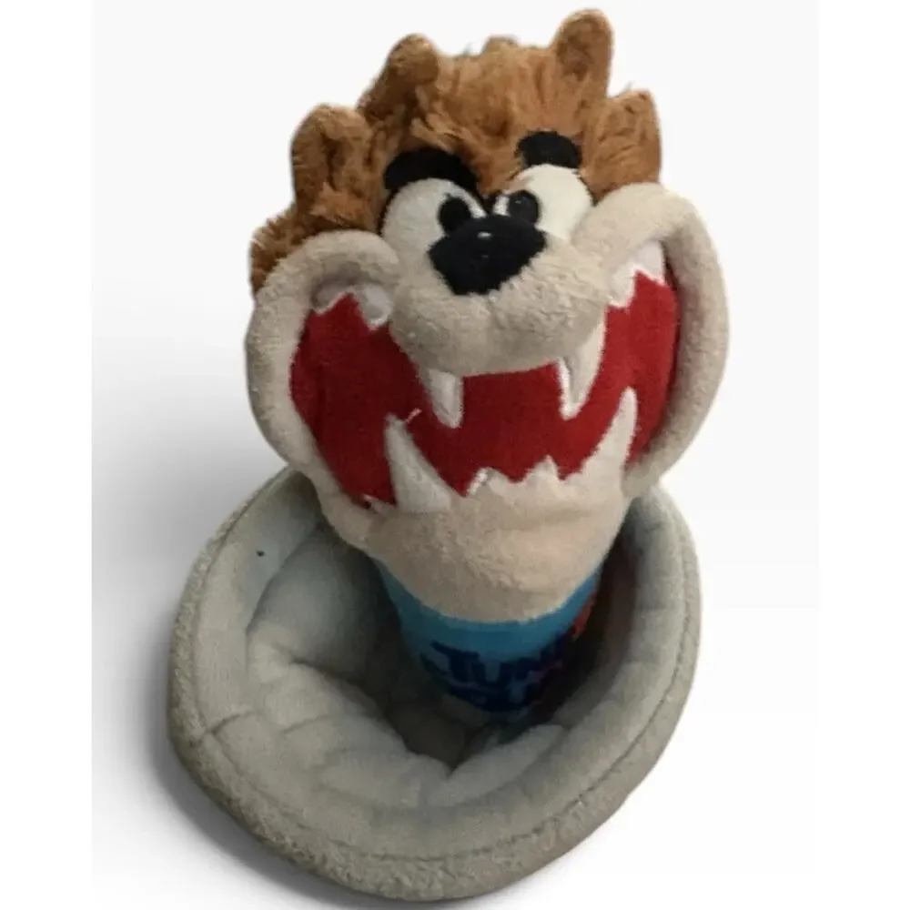 BarkBox Space Jam Taz Tornado Plush Dog Toy Tasmanian Devil BARK 2021 Rare
